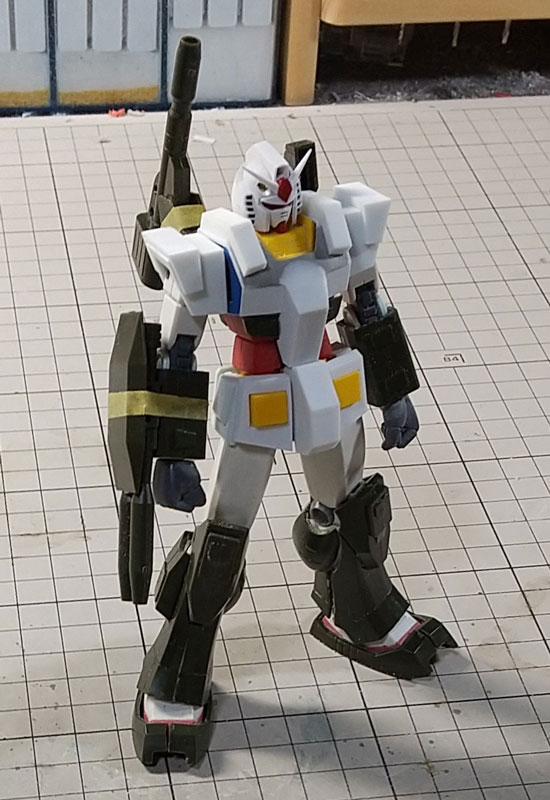 塗装済み完成品　HG　ガンダムピクシー　初期配備型カラー