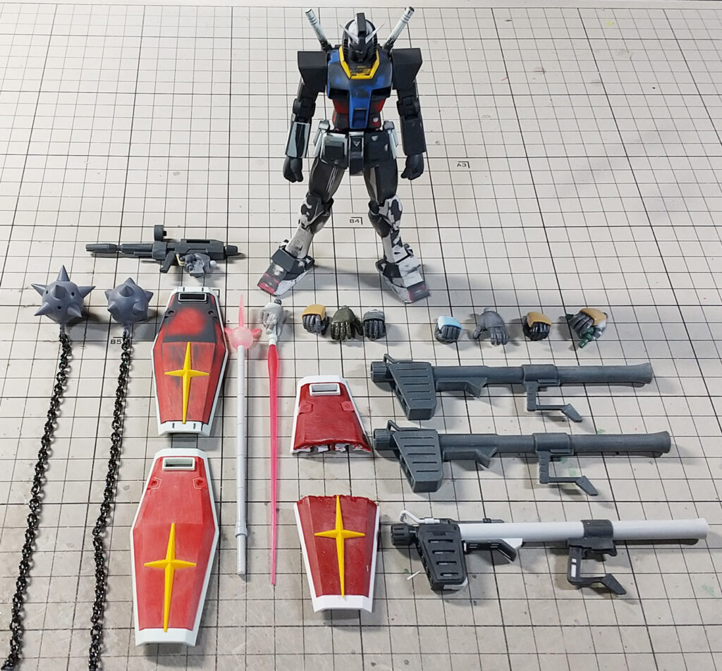 ユニコーンガンダム ガンプラ「RG RX-78-2 ガンダム Ver.2.0用