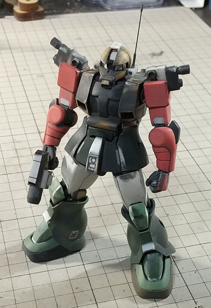 ザク強行偵察型 表面処理 | Gunpla I.S.M