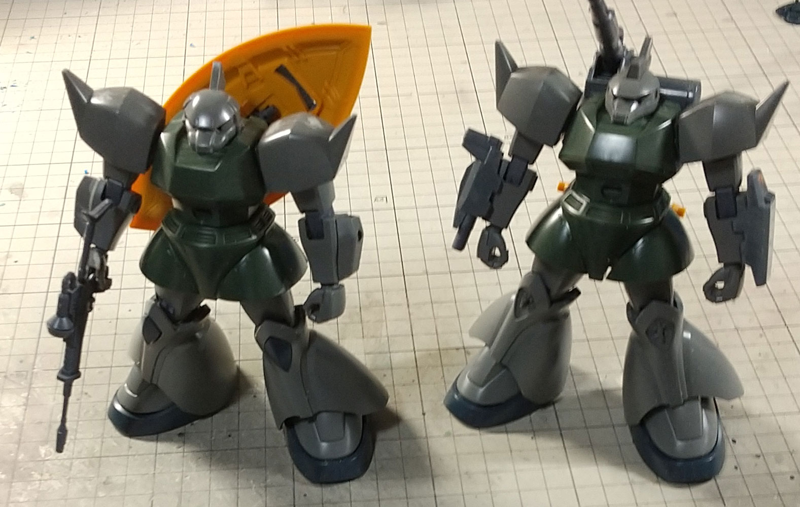 HGUC 059 ドム ／リックドムHGUC 076 ゲルググ/ゲルググキャノン 