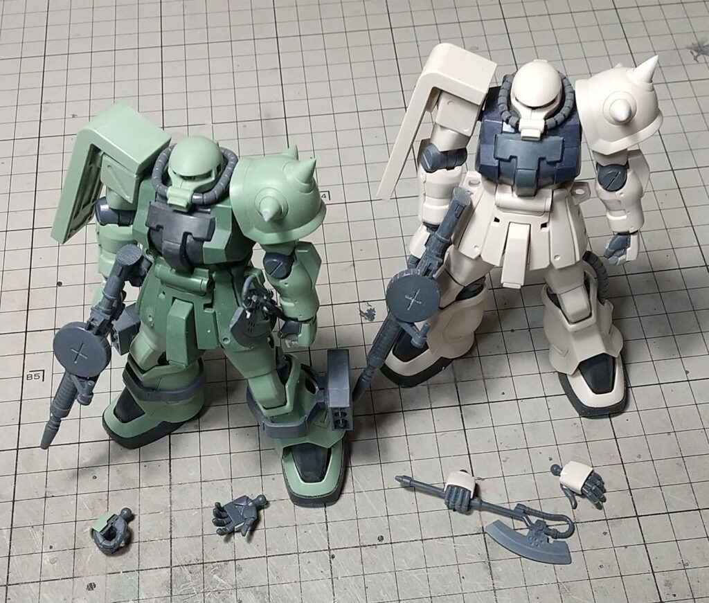 HGUC ザクF2型 連邦仕様・ジオン仕様 | Gunpla I.S.M