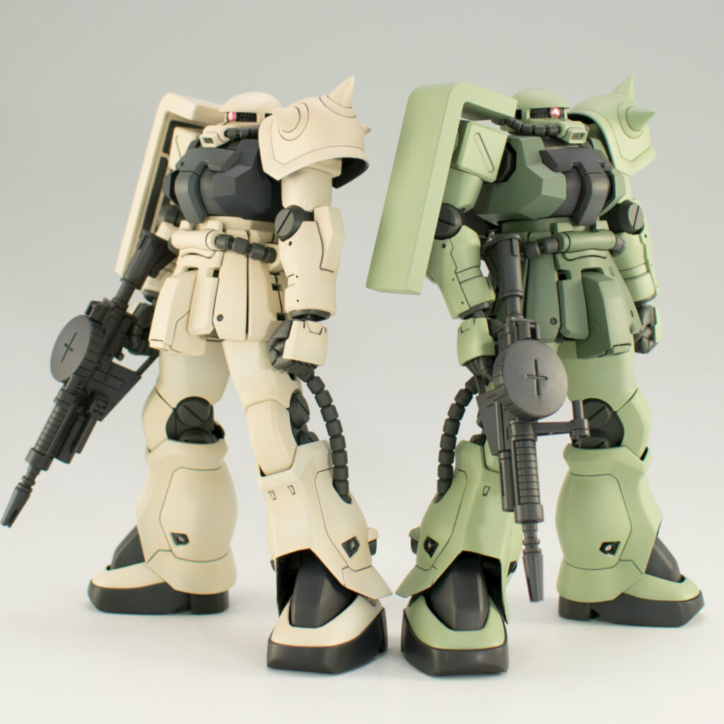 HGUC ザクⅡF2型 連邦軍仕様・ジオン軍仕様 完成！ | Gunpla