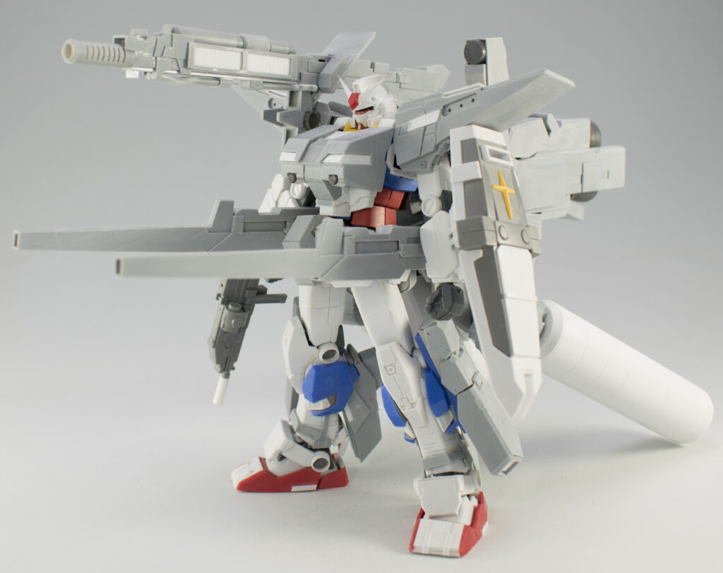 海外製プラモデル 1/144改造パーツ使用 ガンダム7号機 海外製
