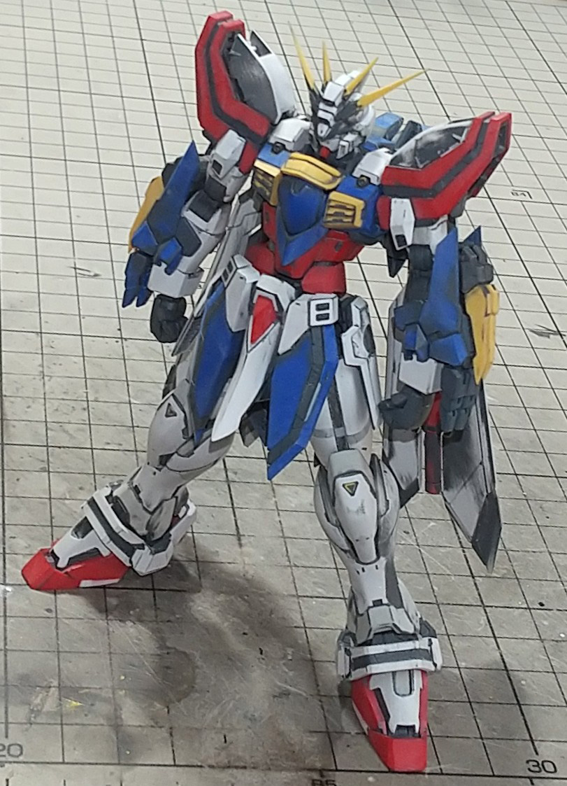 RG ゴッドガンダム04
